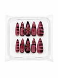 wine & dine press-on nail set